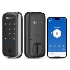 WiFi Smart Door Lock - Keyless Entry w/ PIN Codes, App Control & Smart Home